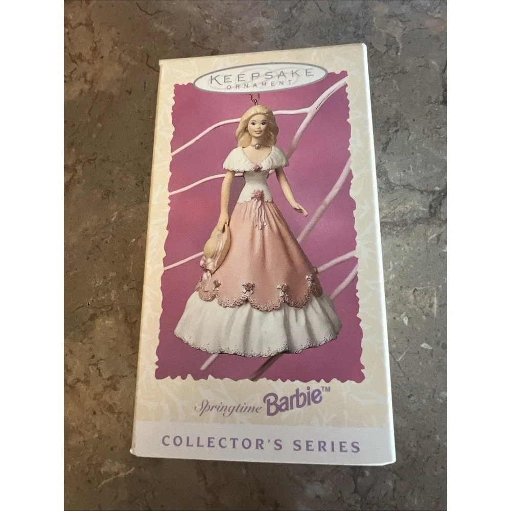 1995 Hallmark Keepsake Springtime Barbie Ornament